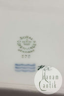 Royal Copenhagen Prinsesse Guld Firkantet Skål No 578