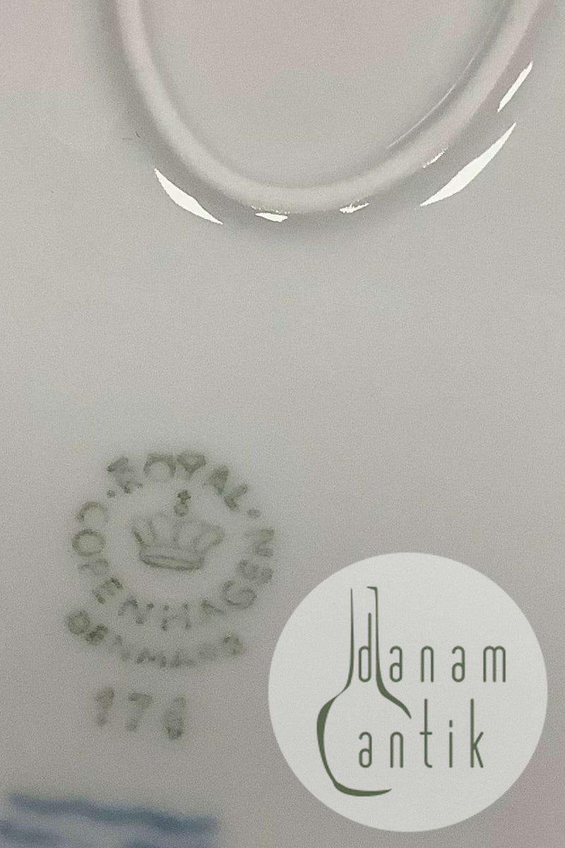 Royal Copenhagen Princess Gold Oval platter No 173/174 or 1702