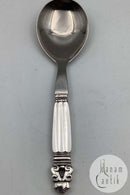 Georg Jensen Sterling Sølv / Stål Konge Serveringsske No. 133A