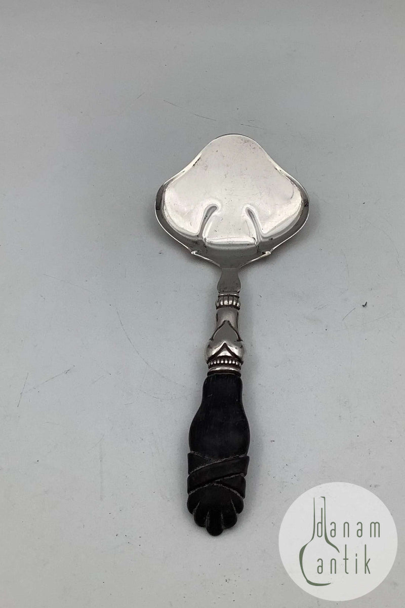 Cohr Serveringsske i Sølv og Træ