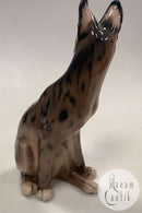 Dahl Jensen Figur Serval / Vild Kat No 1014