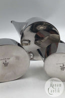 Hans Hansen Sterling Sølv Kaffesæt No 358 af Karl Gustav Hansen