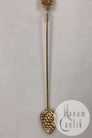 Georg Jensen Golden Christmas Lyseholder - Kogle 1994