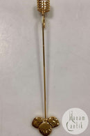 Georg Jensen Golden Christmas Lyseholder - Hasselnød  2002