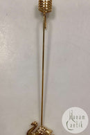 Georg Jensen Golden Christmas Lyseholder - Svane 2000