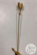Georg Jensen Golden Christmas Lyseholder - Violin 1995