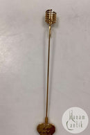 Georg Jensen Golden Christmas Lyseholder - Julehjerte 1997