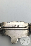 Dansk Sølv Art Noveau Broche (Bindesbøll-stil)