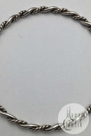 Randers Sølvvarefabrik Sterling Sølv Snoet Armring