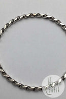 Randers Sølvvarefabrik Sterling Sølv Snoet Armring