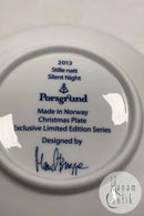 Porsgrund Norway Juleplatte 2013