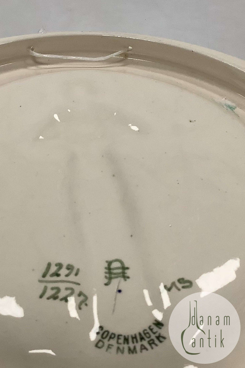 Aluminia Stor Juleplatte fra 1925 Weihnachten