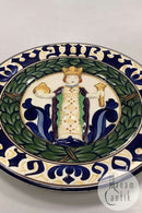 Aluminia Stor Juleplatte fra 1920