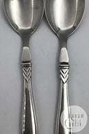 Horsens Sølvvarefabrik Sølv / Stål Rex Salatsæt