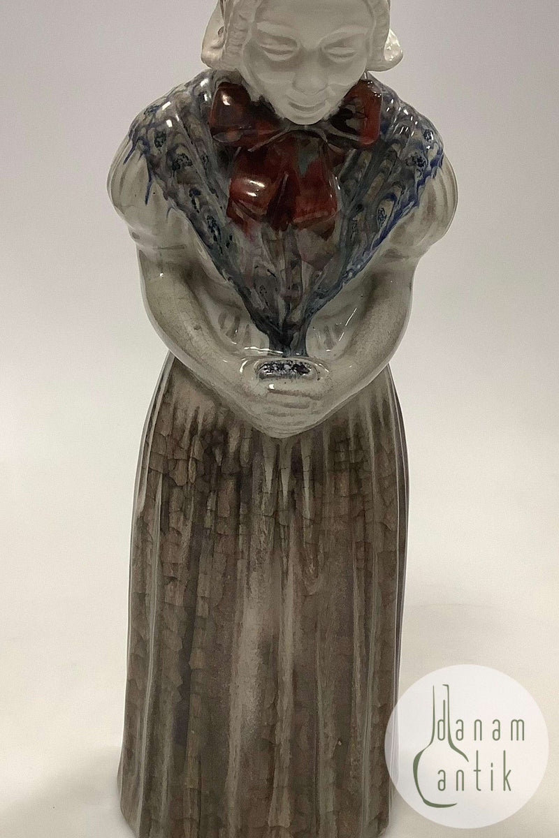 Michael Andersen Keramik Figur af Kvinde No 4418