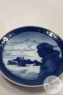 Royal Copenhagen Platte Knud Rasmussen 1879 - 1979