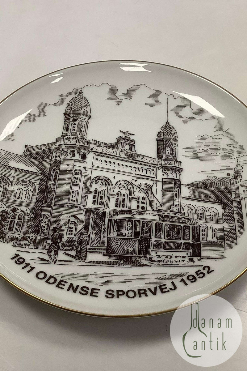 Bing og Grøndahl Platte Odense Sporveje 1911 - 1952