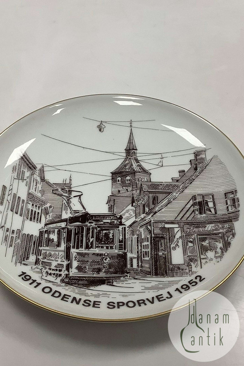 Bing og Grøndahl Platte Odense Sporveje 1911 - 1952