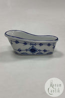 Musselmalet Pibeholder elller Skål