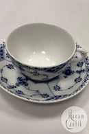 Royal Copenhagen Musselmalet Halvblonde Kop og Underkop No. 713