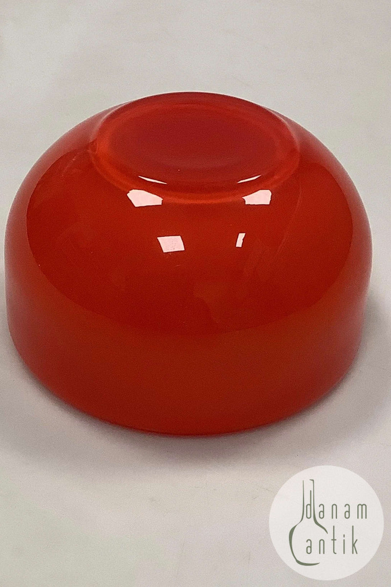 Holmegaard Palet / Carnaby Orange Glas Skål
