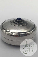 Georg Jensen Sterling Sølv Pilleæske No. 79 D (Lapis Lazuli)