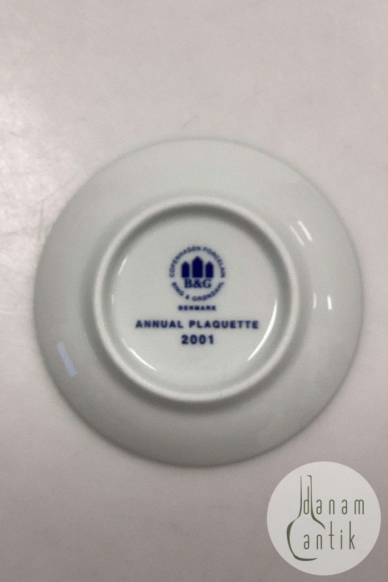 Bing og Grøndahl Juleplaquette fra 2001
