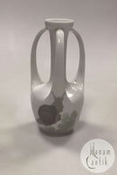 Royal Copenhagen Art Nouveau 3 Handle vase with Snails motif No 202/60B