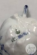 Royal Copenhagen Musselmalet Halvblonde Lille bladformet skål No 553