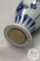 Bing og Grøndahl Blåmalet / Musselmalet Peberbøsse med tekst