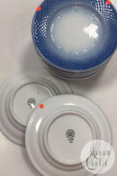 Bing og Grøndahl Blå Tone Hotel Lille Kagetallerken No. 700/1002 - SKÅRET