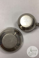 Just Andersen Pewter Cream Jug and Sugar Bowl No. 2476