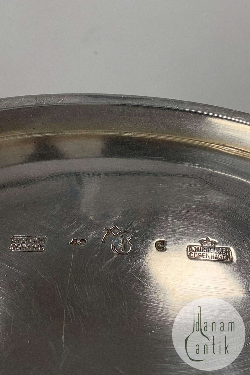 Anton Michelsen Sterling Sølv Skål af Arne Bang fra 1951