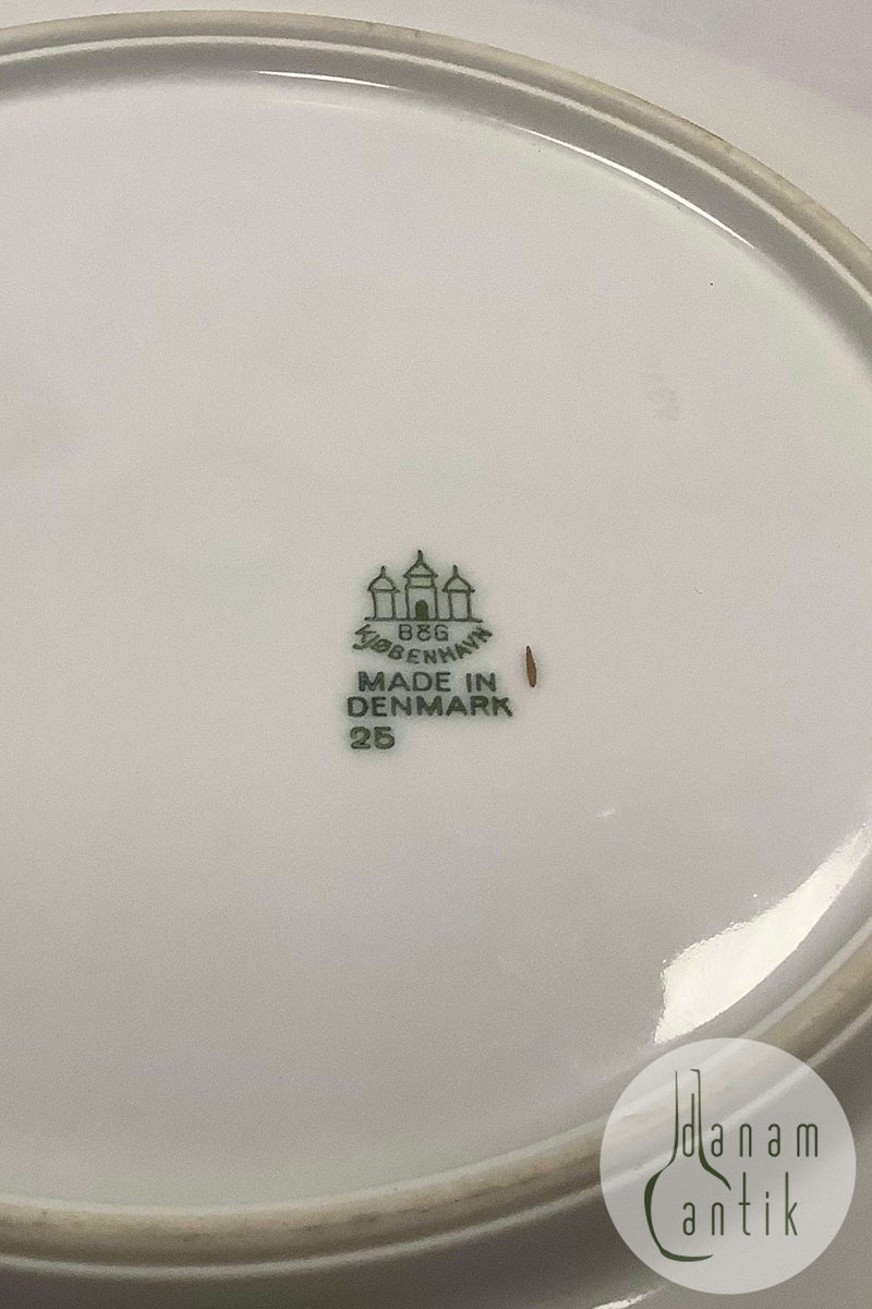 Bing og Grøndahl Hasselnød Spisetallerken No 25
