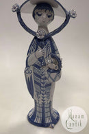 Bjørn Wiinblad Figur fra De fire Årstider, Efterår M22. Signeret i 1984