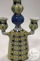 Bjørn Wiinblad Figur Lysestage af Dame til 3 lys L8 fra 1983