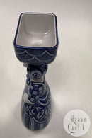 Bjørn Wiinblad Figur af Kvinde med Blomsterkurv M25 fra 1982