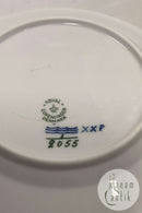 Royal Copenhagen Musselmalet Riflet Hotel Kagetallerken No 2055