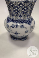 Royal Copenhagen Musselmalet Helblonde Vase No 1124