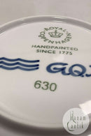 Royal Copenhagen Blå Mega Mussel Stor Dybtallerken No 630