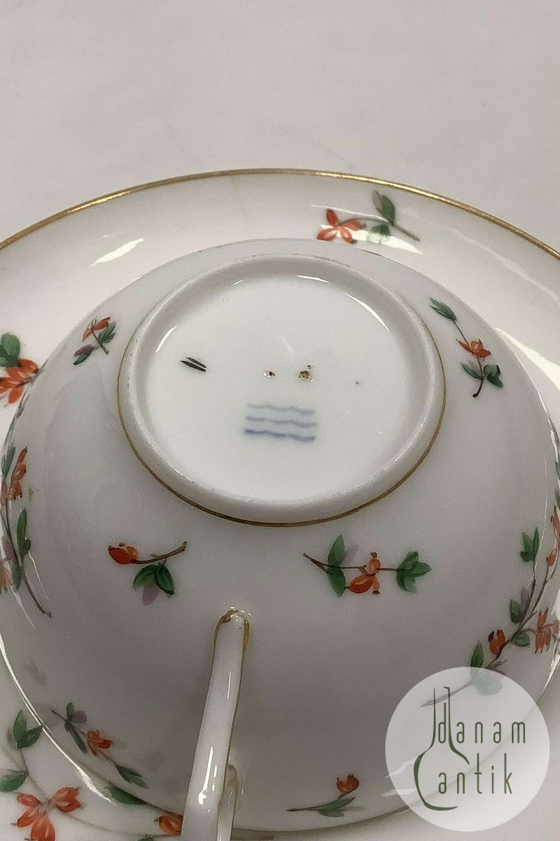 Royal Copenhagen Berberis Lille Thekop med underkop