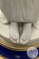 Royal Copenhagen Lampe med figur af dame