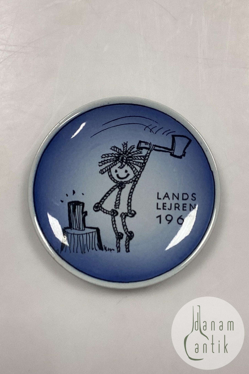 Royal Copenhagen 2010 Plaquette Scout National Camp 1967