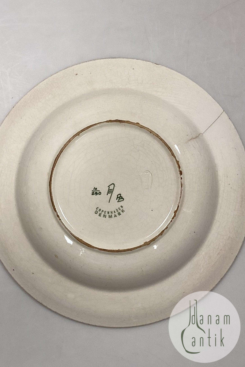 Aluminia Guldregn (Laburnum) Dyb Tallerken No. 10/230