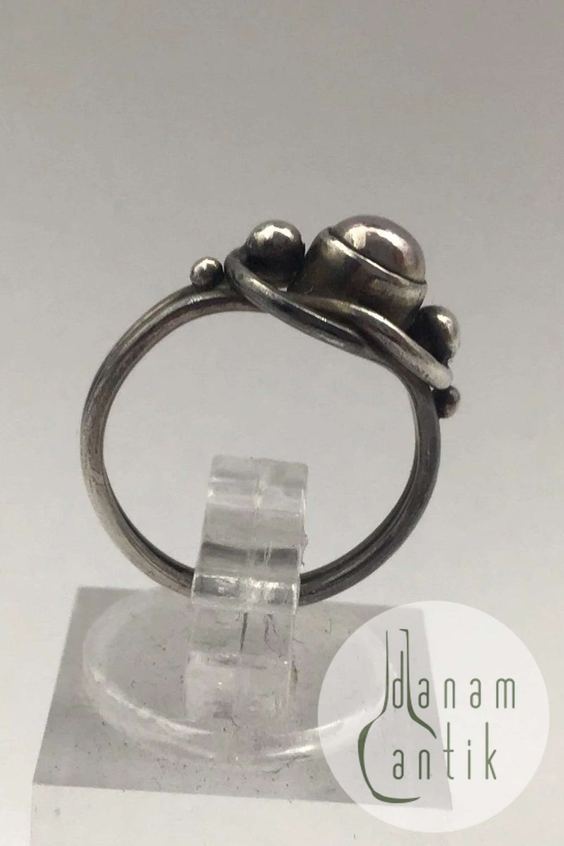 Georg Jensen Sterling Sølv Ring No. 5