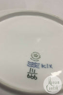 Royal Copenhagen Prinsesse Blå Kagefad No 666