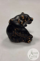 Royal Copenhagen Stentøjsfigur af Brun Bjørneunge No. 22746