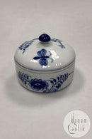 Royal Copenhagen Musselmalet Bonbonniere med Sommerfugle