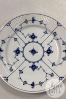 Bing og Grøndahl Blåmalet Musselmalet Riflet Spisetallerken No. 25