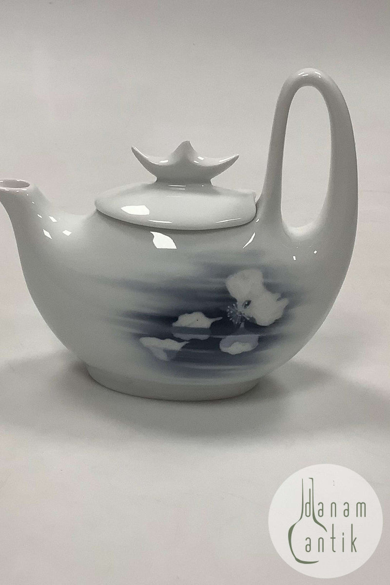 Royal Copenhagen Art Nouveau Kaffekande Unika af Berta Nathanielsen